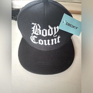 Body Count band SnapBack hat ballcap Sick New World Festival Merch